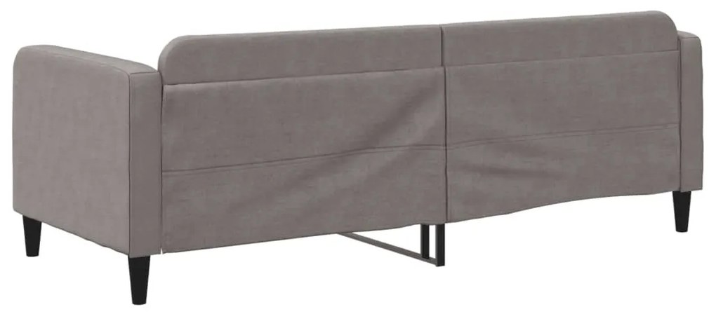 vidaXL Καναπές Κρεβάτι Taupe 80 x 200 εκ. Υφασμάτινος