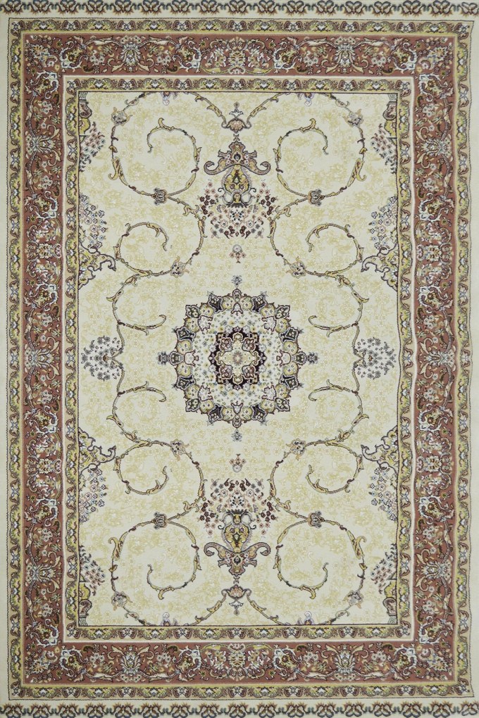 Χαλί Treasure 4852 Cream-Rose 160X230cm