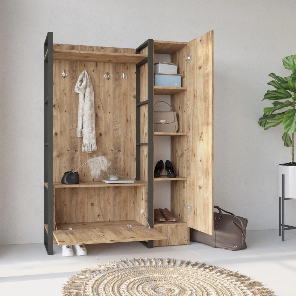 Hall Stand Ml15-A Atlantic Pine