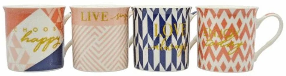 Κούπα 827497 325ml Multi Ankor Porcelain