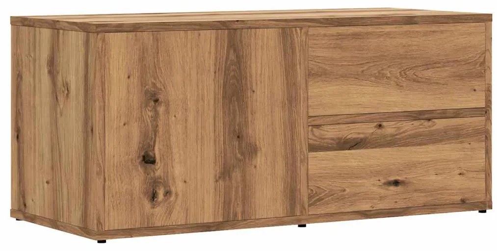 vidaXL Ντουλάπι τηλεόρασης Artisan Oak Κατασκευασμένο ξύλο