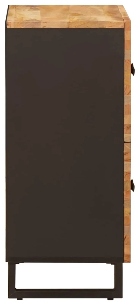 vidaXL Βοηθητικό ντουλάπι Καφέ 60 x 33 x 75 cm Στερεό ξύλο μάνγκο