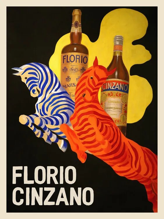 Αναπαραγωγή Florio Cinzano, Leonetto Cappiello