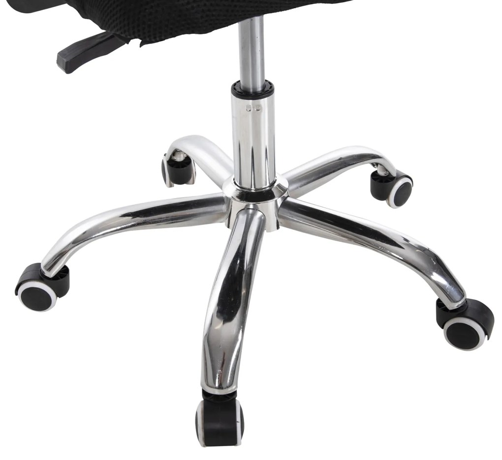 ΚΑΡΕΚΛΑ ΓΡΑΦΕΙΟΥ TRAIL2 HM1193 ΜΑΥΡΟ MESH-ΠΟΔΙ ΧΡΩΜΙΟΥ 62x59x120Yεκ.