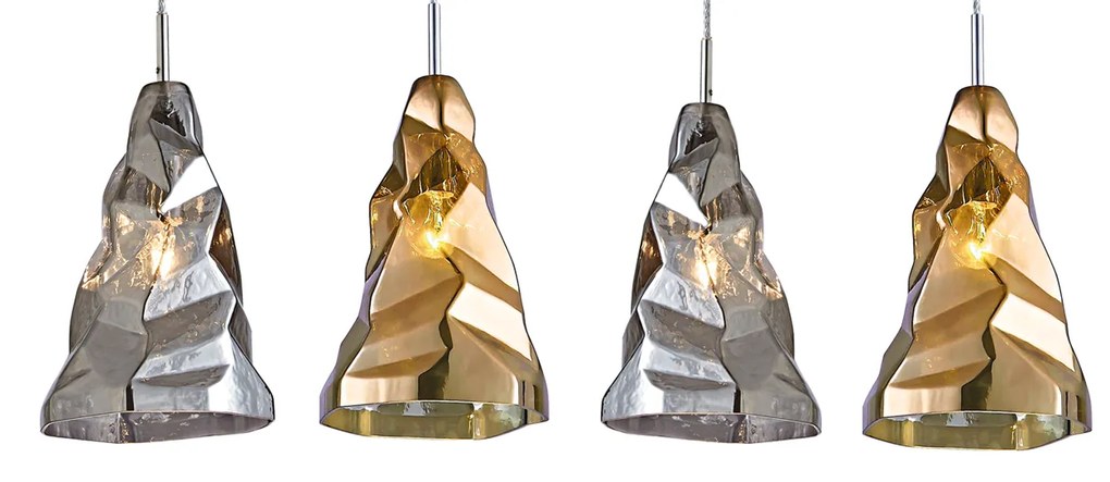 SE4312-04 LUIGI PENDANT GLASS+ 1Z1