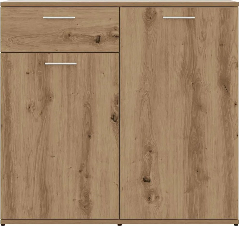 vidaXL Ντουλάπι Τεχνίτης Δρυς 80 x 36 x 75 εκ. Επεξεργασμένο Ξύλο