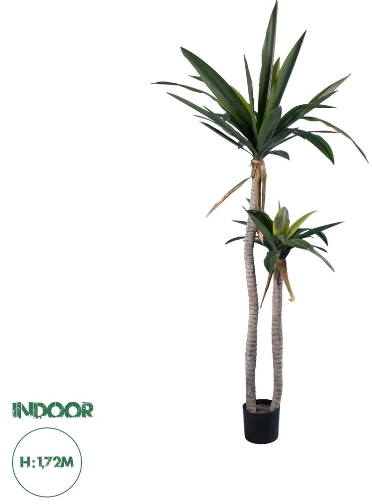 20045 GloboStar® Artificial Garden AGAVE 20045 Τεχνητό Διακοσμητικό Φυτό Αγαύη Υ172cm