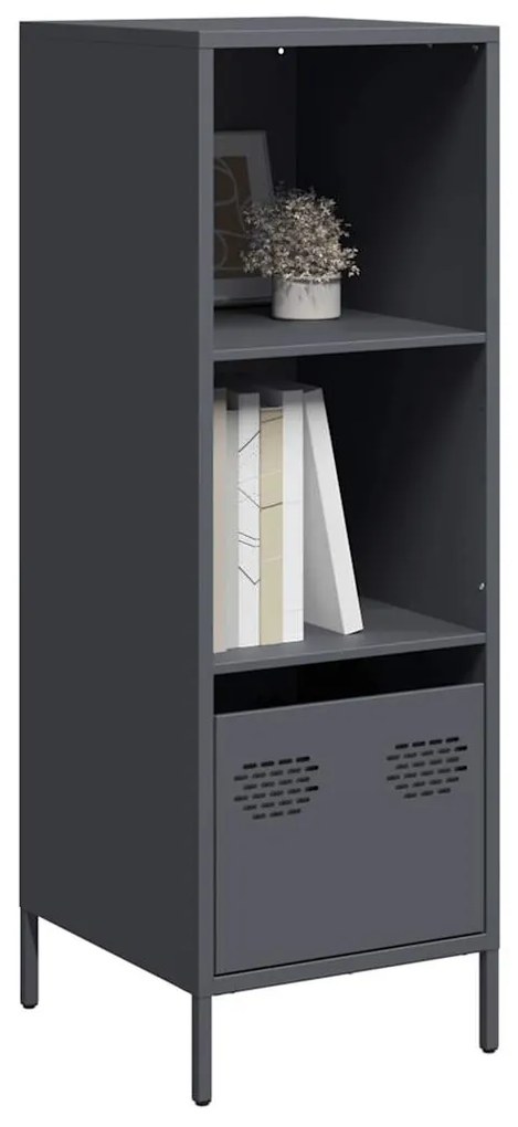Ντουλάπι Ανθρακί 35x39x103,5 εκ. από Χάλυβα