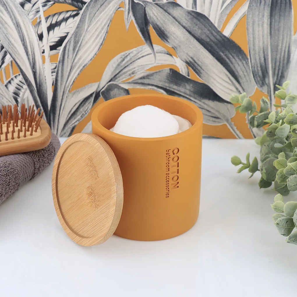 Βαμβακοθήκη (Φ9.5x11) T-D Mustard/Bamboo 67101199