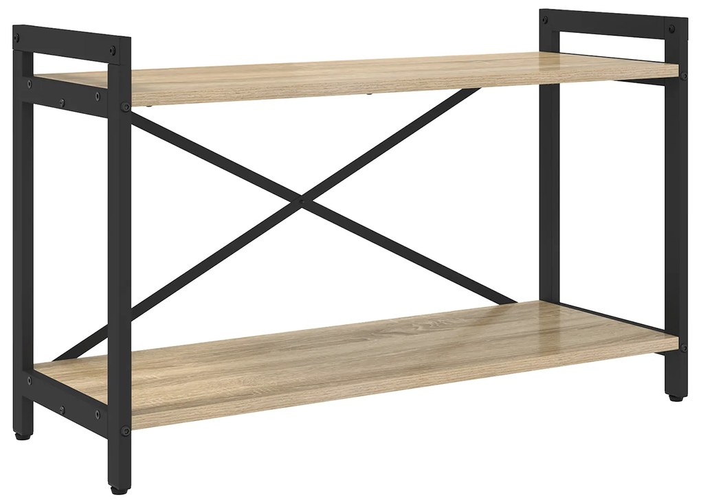 vidaXL Βιβλιοθήκη Sonoma Δρυς 80 x 30 x 48.5 εκ Επεξεργασμένο ξύλο