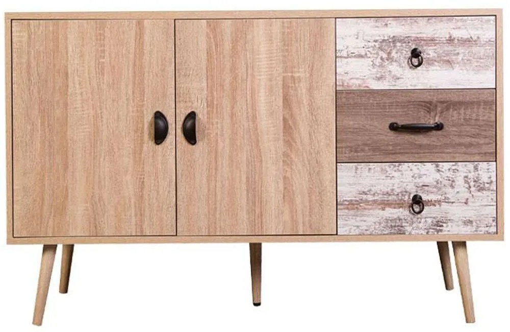 Μπουφές Lounge 271-123-060 120x39x75cm Oak-Sonoma Ξύλο