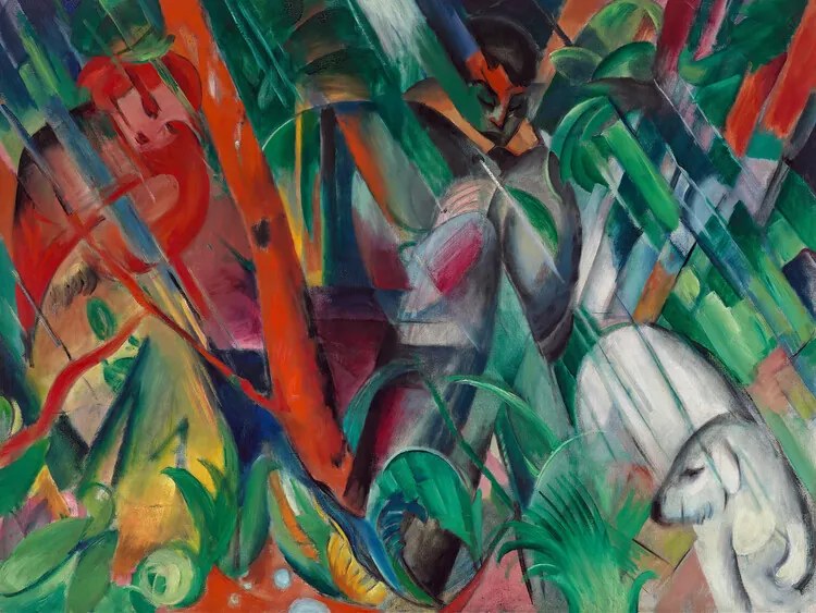 Αναπαραγωγή In the Rain, Franz Marc