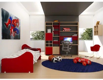 ALFA SET  Παιδικό Κρεβάτι AS 90011 Ξύλινο Για Στρώμα 90x200cm BEST-90011