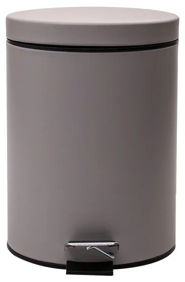 ESTIA ΧΑΡΤΟΔΟΧΕΙΟ ΜΠΑΝΙΟΥ CLASSIC SOFT CLOSE 5lt ΜΑΤ TAUPE