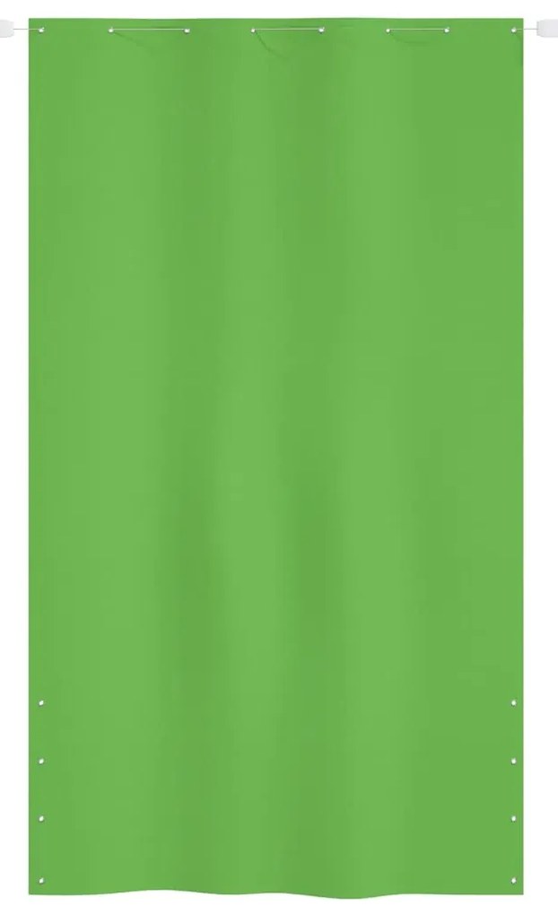 vidaXL Διαχωριστικό Βεράντας Ανοιχτό Πράσινο 140x240 εκ. Ύφασμα Oxford