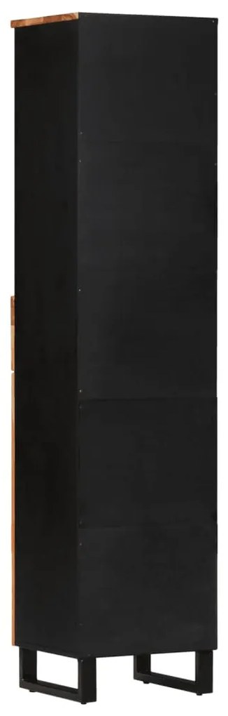 vidaXL Ντουλάπι Μπάνιου 38 x 33 x 160 εκ. από Μασίφ Ξύλο Ακακίας