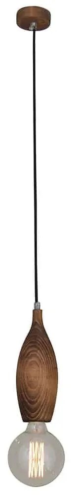 Φωτιστικό Οροφής Κρεμαστό HL-028R-1 77-2724 Melody Aged Wood  Homelighting Wood