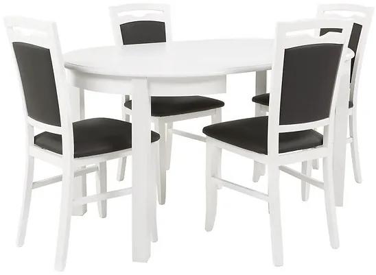 Τραπέζι Boston 316, Άσπρο, 76cm, 47 kg, Επιμήκυνση, Ινοσανίδες μέσης πυκνότητας, Ξύλο, Ξύλο: Οξιά | Epipla1.gr