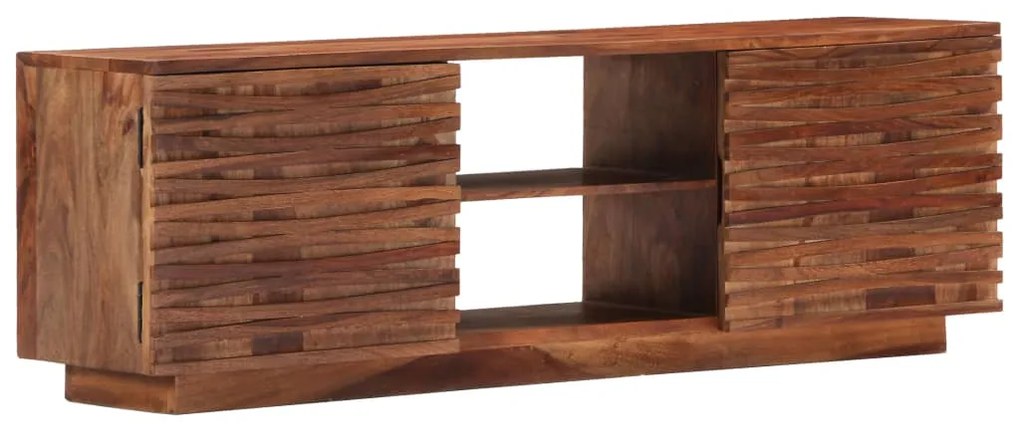 vidaXL Έπιπλο Τηλεόρασης 120 x 30 x 40 εκ. από Μασίφ Ξύλο Ακακίας