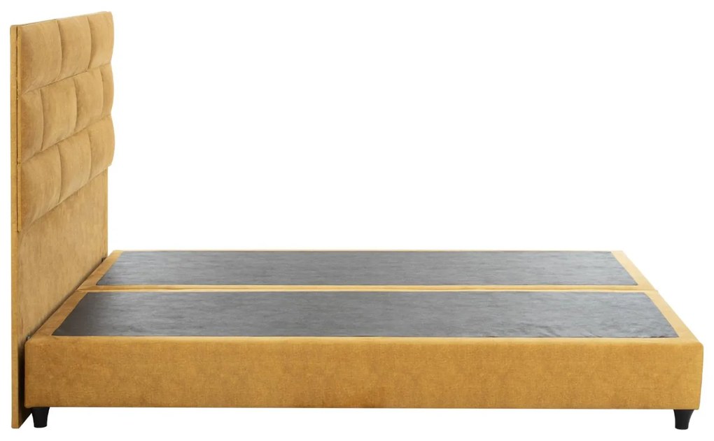 ΚΡΕΒΑΤΙ SOLEDAD R12-20 ΓΙΑ ΣΤΡΩΜΑ 150x200 εκ. ΧΡΥΣΟ-ΜΑΥΡΟ
