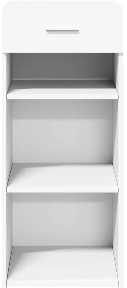vidaXL Συρταριέρα Λευκή 40x42,5x93 εκ. από Επεξεργασμένο Ξύλο