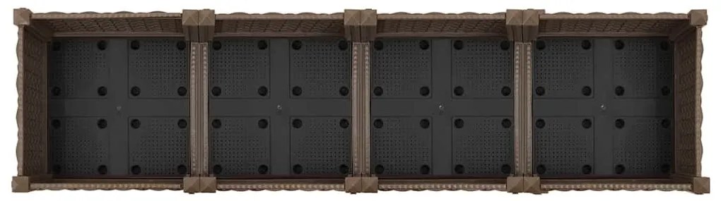 vidaXL Ζαρντινιέρα 160 x 40 x 23 εκ. από Πολυπροπυλένιο