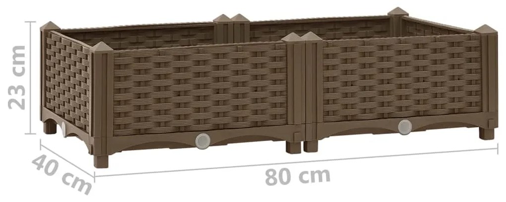 ΖΑΡΝΤΙΝΙΕΡΑ 80 X 40 X 23 ΕΚ. ΑΠΟ ΠΟΛΥΠΡΟΠΥΛΕΝΙΟ 316512