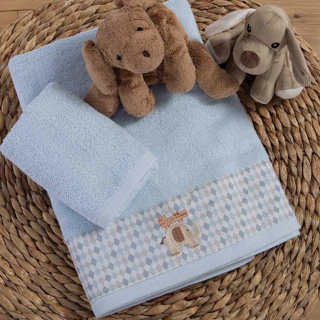 Βρεφικές Πετσέτες (Σετ 2τμχ) Nef-Nef Homeware Baby Favorite Toys 420gsm