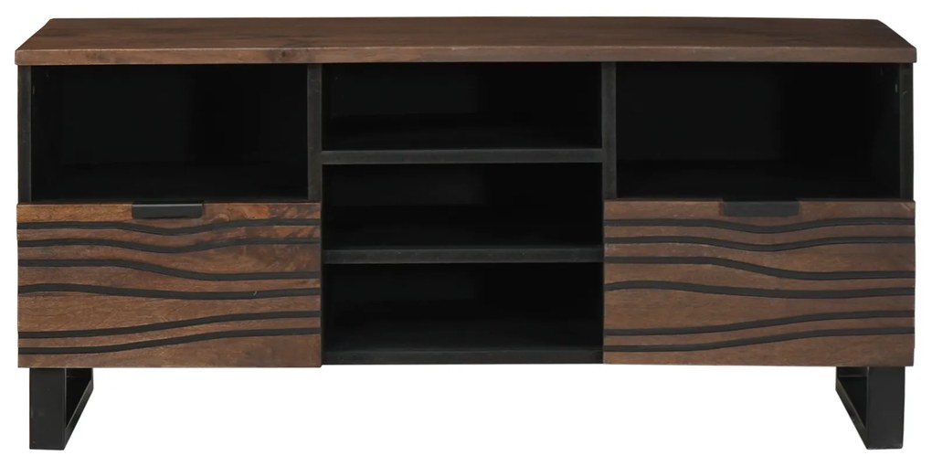 vidaXL Ντουλάπι Τηλεόρασης 100x33.5x46 εκ από Στερεό και Επεξεργασμένο Ξύλο