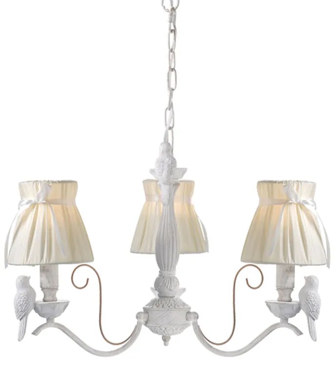 Φωτιστικό Οροφής Τρίφωτο Aca Ekavi EG166083PW White Gold