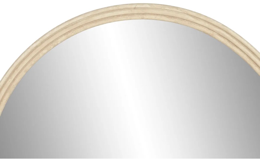 Τοίχο καθρέφτη Home ESPRIT Μπεζ Φυσικό Scandi (x2)