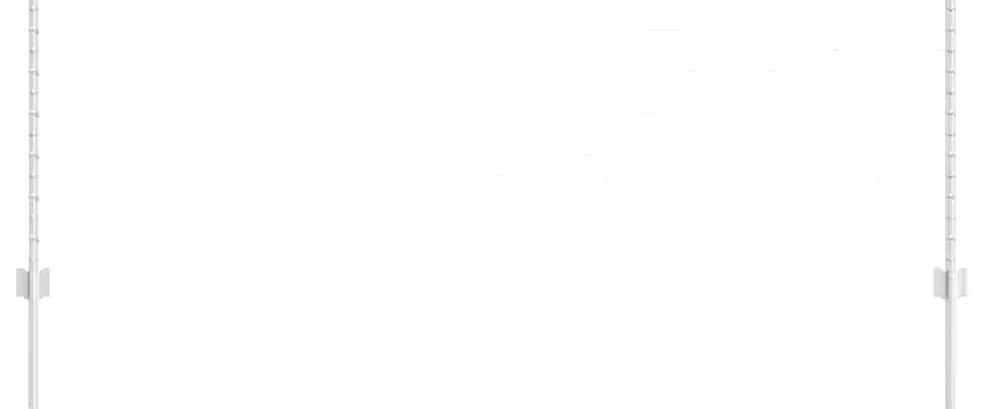 vidaXL Στύλος Περιφράξεων 22 pcs Ασημί 100 cm Ατσάλι