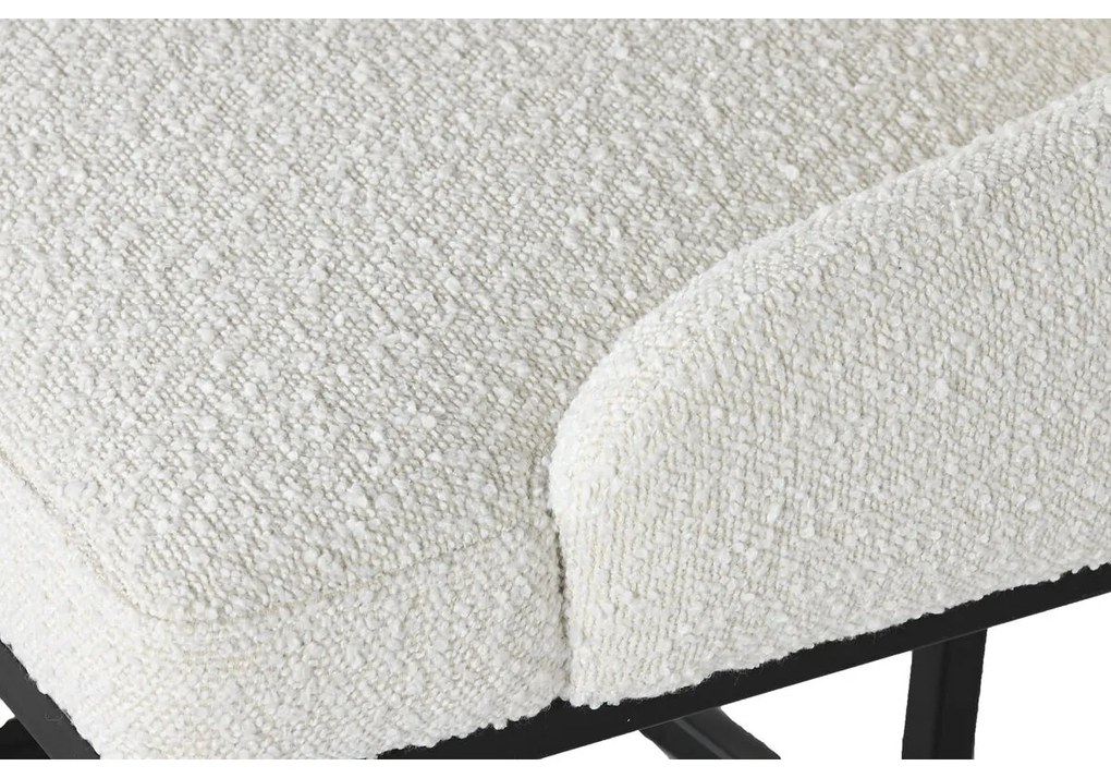 Καρέκλα Τραπεζαρίας Home ESPRIT Λευκό Μαύρο 54 x 61 x 82,5 cm