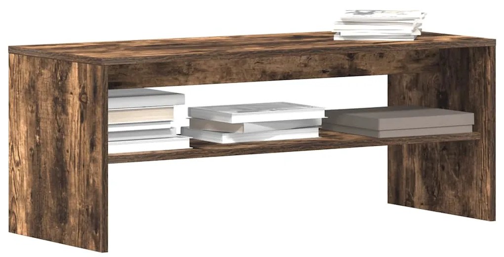 vidaXL Έπιπλο Τηλεόρασης Καπνιστή Δρυς 100 x 40 x 40 εκ. Επεξ. Ξύλο