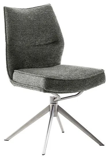 Bali Καρεκλα Relax Μαύρη + Υποπόδιο 83x86x102 cm