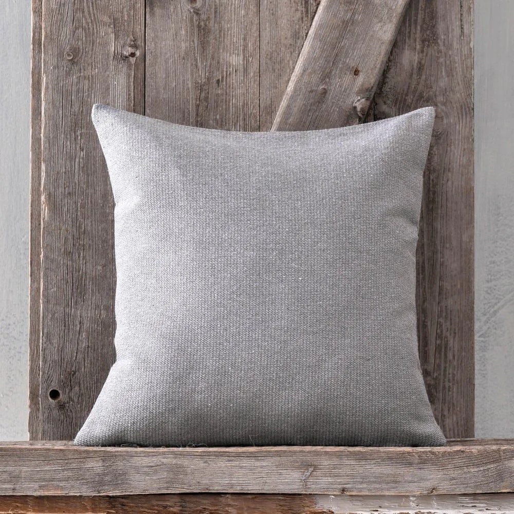 Μαξιλαροθήκη Διακοσμητική Echo Grey Ρυθμός 40Χ40 40x40cm Cotton-Polyester