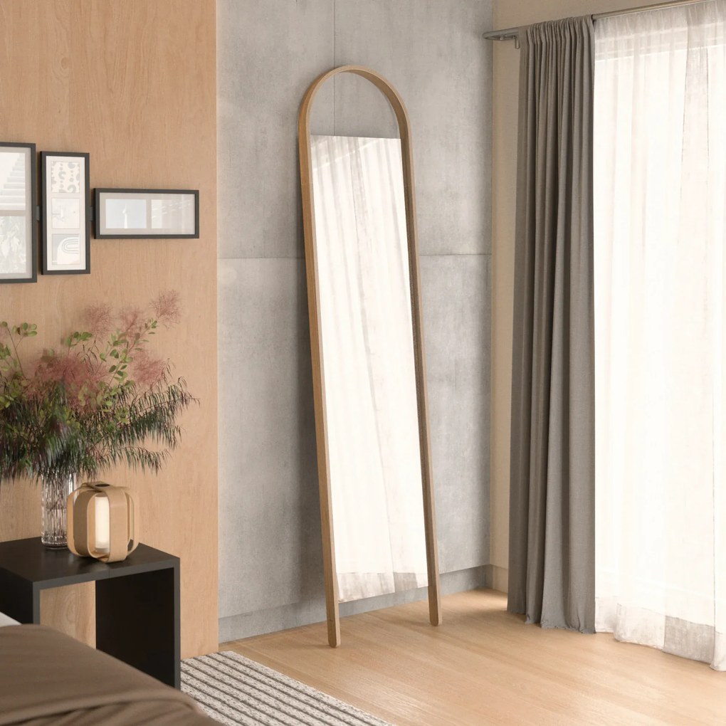 Umbra Bellwood Mirror ξύλινος καθρέπτης δαπέδου 195x45εκ.