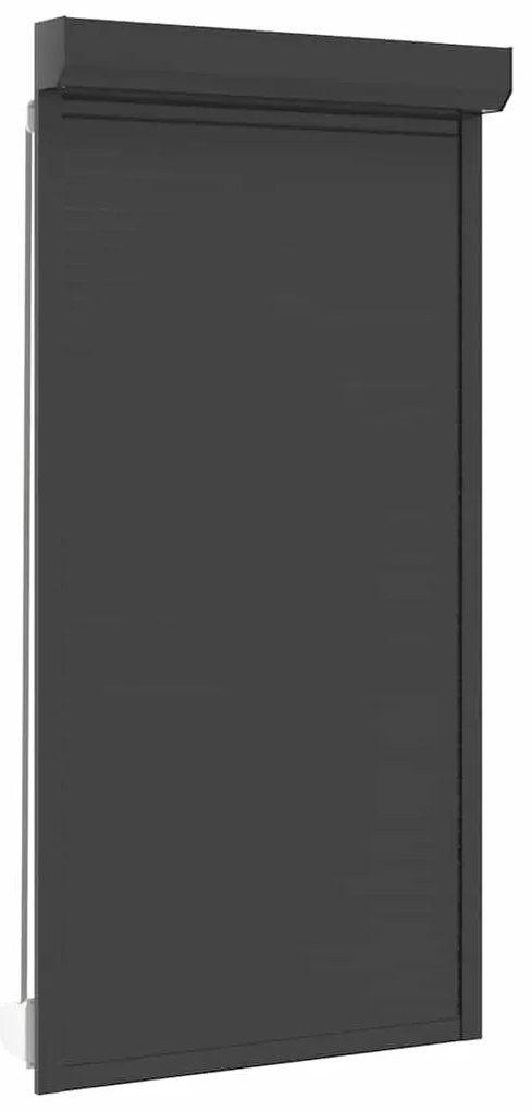 vidaXL Παντζούρι Ρολό Λευκό 110 x 220 εκ. από Αλουμίνιο