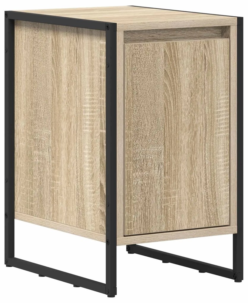 vidaXL Κομοδίνο Σονόμα 39,5 x 30 x 50 εκ Επεξεργασμένο ξύλο