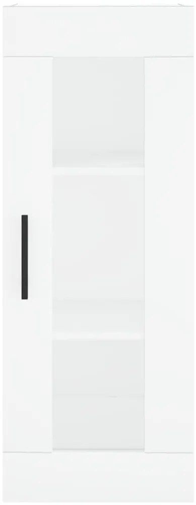 vidaXL Ντουλάπι Λευκό 34,5 x 34 x 180 εκ. από Επεξεργασμένο Ξύλο