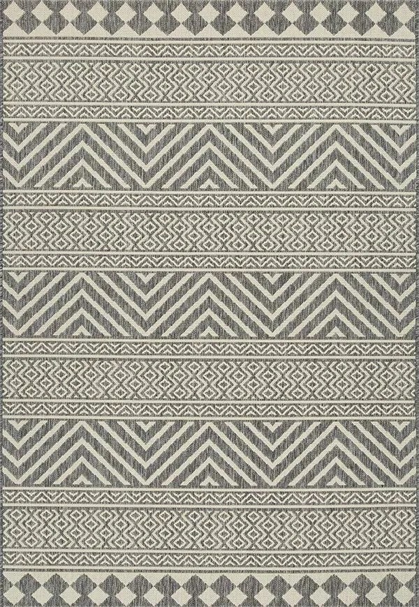 ΧΑΛΙ ETHNIK  7525D  GREY-ECRU - 070X140  NewPlan