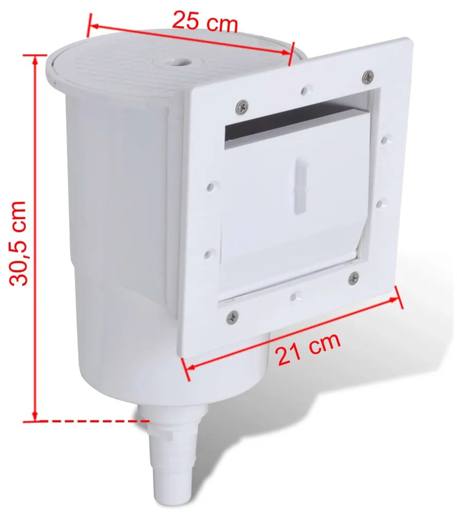 SKIMMER ΠΙΣΙΝΑΣ (ΣΚΙΜΕΡ) ΣΕΤ 8 ΤΕΜ. 21 X 25 X 30,5 ΕΚ. 90399