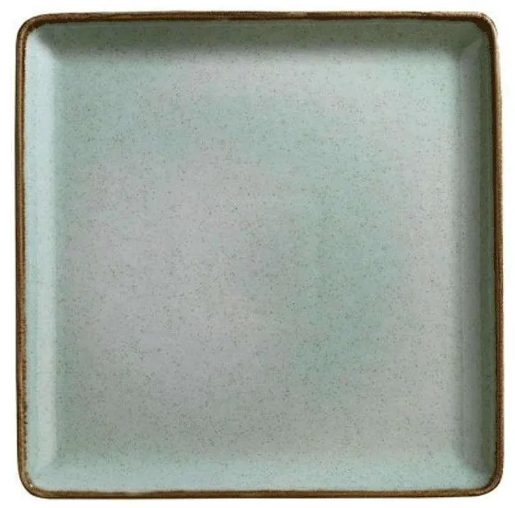 Πιάτο Ρηχό Tan KXTAN32525 25,5x25,5cm Green Kutahya Porselen Πορσελάνη