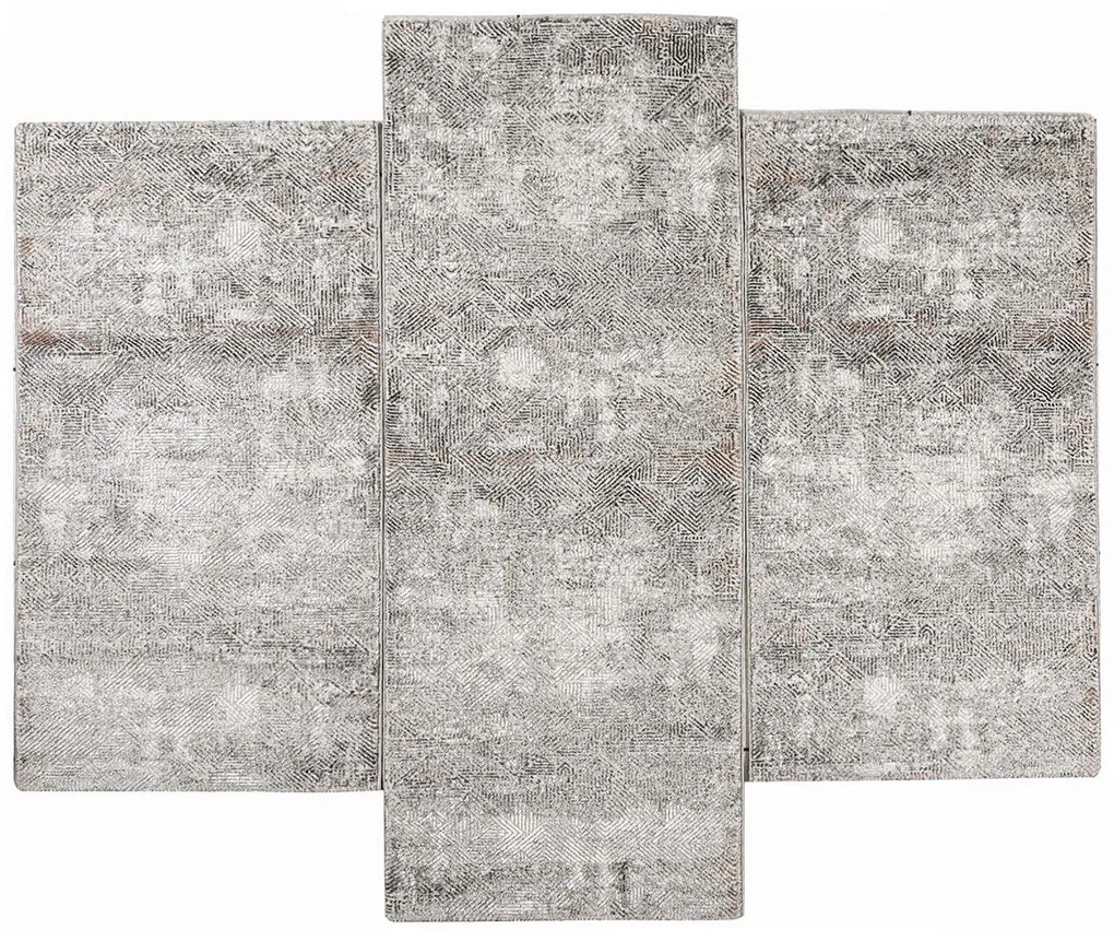 Χαλιά Κρεβατοκάμαρας (Σετ 3τμχ) Polcarpet Cadence Celeste 9975 Beige/Grey