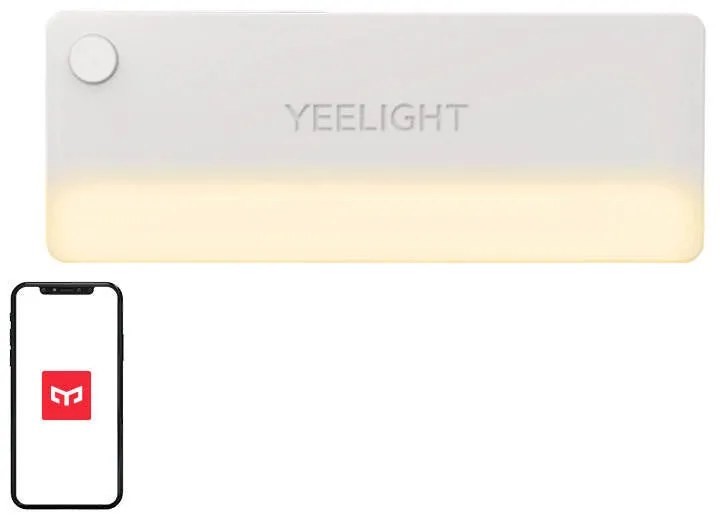 Yeelight Φωτιστικό Συρταριού/Ντουλαπιού LED με Αισθητήρα Κίνησης 4τμχ (Λευκό)