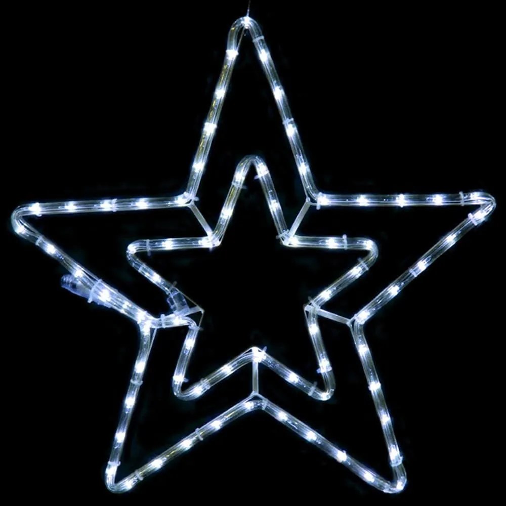 Φωτοσωλήνας Double Stars 60 Led X08182116 46+150cm 12,3W Clear Aca