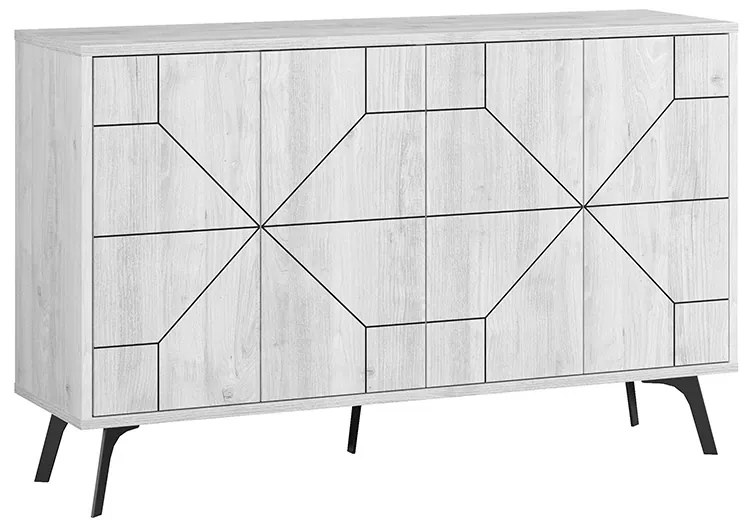ΜΠΟΥΦΕΣ DUNE MEGAPAP ΧΡΩΜΑ ΛΕΥΚΟ ΑΝΤΙΚΕ 123X35X77,4ΕΚ.
