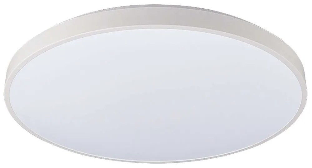 Φωτιστικό Οροφής - Πλαφονιέρα Agnes Round 8208 Led 32W 3000K Φ49cm White Nowodvorski Metal, Plastic