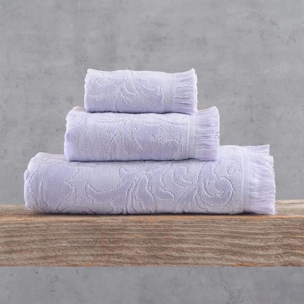 Πετσέτα Sienna Lila Ρυθμός Σώματος 70x140cm 100% Βαμβάκι
