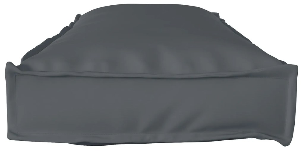 vidaXL Μαξιλάρι Παλέτας για Πάγκο Ανθρακί 120x40x8 εκ. Υφασμάτινος